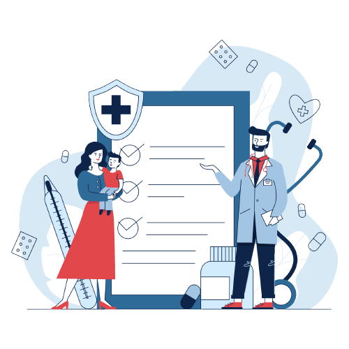 diagnose illustration